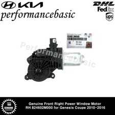 Motor de janela de energia dianteiro direito genuíno destro 824602M000 para Genesis Coupe 2010-2016 comprar usado  Enviando para Brazil