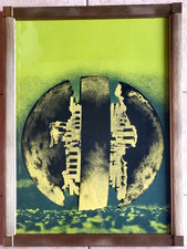 Serigrafia sfera numerata usato  Trevenzuolo