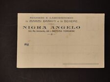 Cartolina commerciale settimo usato  Italia
