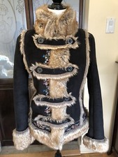 Manteau desigual brodé d'occasion  Expédié en Belgium