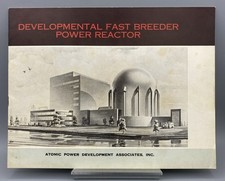 1960s Fast Breeder Reactor Plant Atomic Power Development Booklet RARE comprar usado  Enviando para Brazil