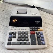 Sharp Adding Machine EL-1197PII - EL-1197P2 - 12-cyfrowy kalkulator sprawdzony działa na sprzedaż  Wysyłka do Poland