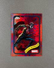2025 Topps Chrome Marvel Miles Morales /62 refrator de teia de aranha vermelha #176 GPF comprar usado  Enviando para Brazil