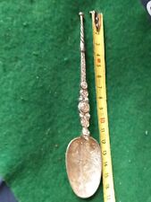 Hallmarked silver anointing for sale  WREXHAM