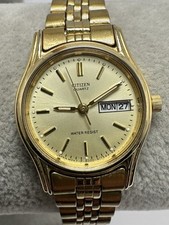 Citizen 6000-S38231 Nova Bateria Relógio Feminino 23MM 6.75" Tom Dourado L95 comprar usado  Enviando para Brazil