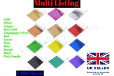 100 sheets gold for sale  ABERDEEN
