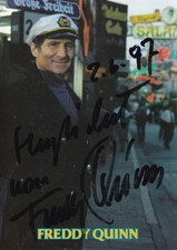 Autogramm freddy quinn gebraucht kaufen  Buxtehude