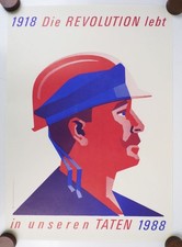 Ddr plakat 1918 gebraucht kaufen  Neugersdorf