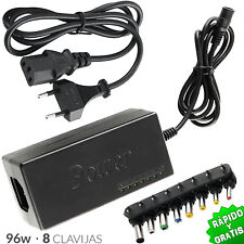 CARGADOR UNIVERSAL PORTATIL NOTEBOOK 96W 100W TRANSFORMADOR 8 CLAVIJAS ORDENADOR, usado comprar usado  Enviando para Brazil