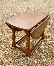 Vintage oak drop for sale  LINCOLN