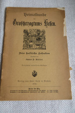 Heimatkunde großherzogtum hes gebraucht kaufen  Groß-Umstadt
