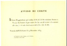 1839 venezia ricevimento usato  Milano