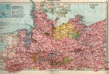Landkarte nord deutschland gebraucht kaufen  Pirna, Dohma, Struppen