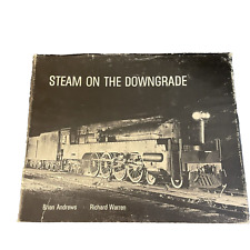 Livro de capa dura Steam On The Downgrade Brian Andrews história ferroviária trens comprar usado  Enviando para Brazil