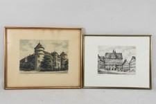 Q28a19 radierung farbradierung gebraucht kaufen  Neu-Ulm