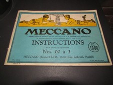 Ancien livret meccano d'occasion  Bondy