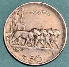 Moneta vittorio emanuele usato  Roma