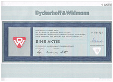 Dyckerhoff widmann inhaber gebraucht kaufen  Krummendeich