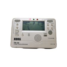 Combo de metrônomo sintonizador Korg TM-50 - Branco testado funcionando comprar usado  Enviando para Brazil