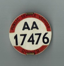 Psv drivers badge for sale  COLCHESTER