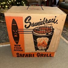 Grelha de jornal portátil Swaniebraai safári africano resistente início dos anos 1960 #100 comprar usado  Enviando para Brazil