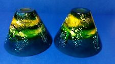 Blue yellow glass for sale  North Port