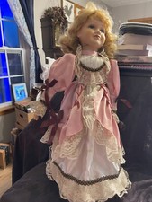 Porcelain doll pink for sale  Rootstown