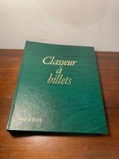 Classeur billets yvert d'occasion  Pont-sur-Yonne