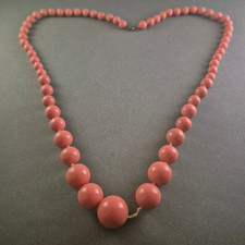 Elegante vintage korallenkette gebraucht kaufen  Wuppertal