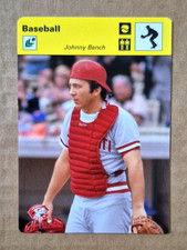 2005 Leaf Sportscasters Yellow Fielding-Ball #24 Johnny Bench SN 3/40 Reds SP comprar usado  Enviando para Brazil