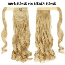 mega long Clip In Hair Extension wrap around clip on ponytail hair natural H714 comprar usado  Enviando para Brazil