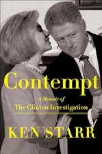 Contempt memoir clinton for sale  UK