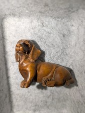 Netsuke hund dackel gebraucht kaufen  Brackel