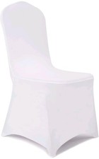 Stretchable white spandex for sale  POOLE