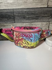 BOLSA DE CINTURA COLORIDA MODERNA Bolsa canguru cor arco-íris. comprar usado  Enviando para Brazil