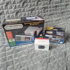 Mini console Nintendo NES clássico com controle sobressalente e carregador tudo na caixa muito bom estado usado, usado comprar usado  Enviando para Brazil