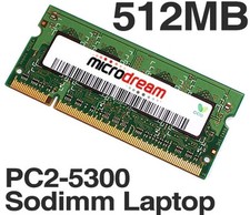 512mb pc2 5300 for sale  BRIXHAM