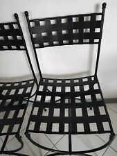Magnifique chaises fer d'occasion  Lauterbourg