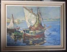 Antique oil painting d'occasion  Expédié en Belgium