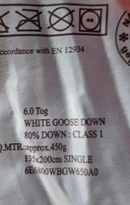 Tog single goose for sale  CROMER
