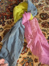 Foulard lin coton d'occasion  Choisy-le-Roi