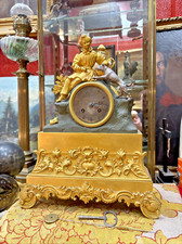 Old bronze clock d'occasion  Expédié en Belgium