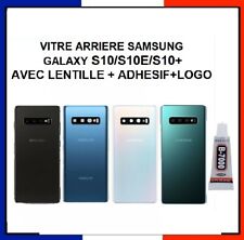 Vitre arrière Samsung Galaxy S10 / S10E / S10 plus + avec Lentille + Adhésif, usado comprar usado  Enviando para Brazil