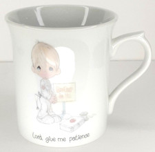 Caneca Vintage Enesco Precious Moments Lord Give Me Patience 1983 comprar usado  Enviando para Brazil