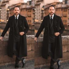 Sobretudo masculino 100% cashmere preto jaqueta longa business pico lapela casual smoking comprar usado Sobretudo masculino 100% cashmere preto jaqueta longa business pico lapela casual smoking comprar usado  Enviando para Brazil