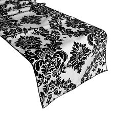 Damask table runner for sale  Walnut