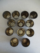 Vintage dariole tins for sale  PETERSFIELD