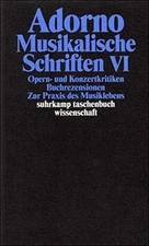 Adorno theodor musikalische gebraucht kaufen  Berlin