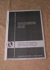 Colchester colt lathe for sale Colchester colt lathe for sale  MANSFIELD