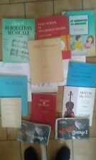 Lot livres musique d'occasion  Witry-lès-Reims